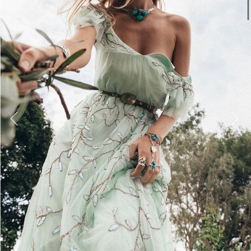 Chasing Unicorns Cajun Moon Tulle Maxi Dress - Picture 3 of 15